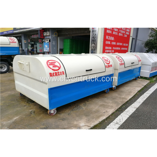 Steel waste container 3cbm